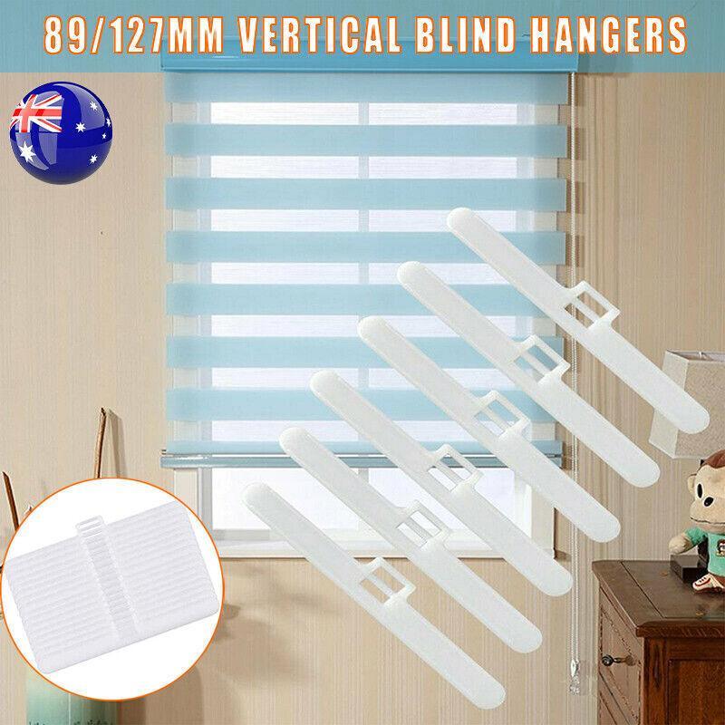 89/127Mm Vertical Blind Top Hangers For Slats Hanger Blade Curtain Spare Parts - 89MM V528-BLADE-89-20PCS-45661