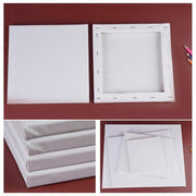 5x Artist Blank Stretched Canvas Canvases Art Large White Range Oil Acrylic Wood - 20*30CM V528-BLANKCANVAS-20X30CM-5PCS-623421