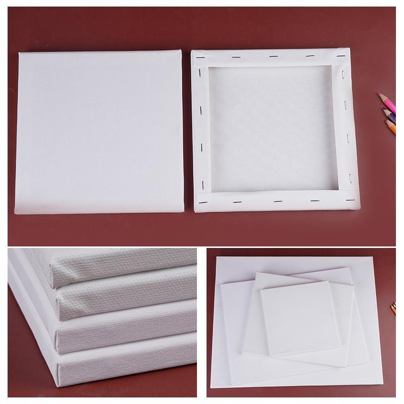 5x Artist Blank Stretched Canvas Canvases Art Large White Range Oil Acrylic Wood - 50*60CM V528-BLANKCANVAS-50X60CM-5PCS-616209