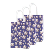 30PCS Fashion Ball Kraft Paper Gift Bag Festivals gift tote bag Party Favor Bag - Blue-Tennis-Ball-30pcs V528-BLUE-TENNIS-BALL-30PCS-988259