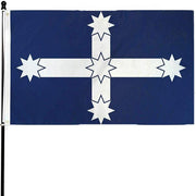 Eureka Stockade Flag 90x150cm Southern Cross Australian Polyester Banner V528-BLUEEUREKAFLAG-50781