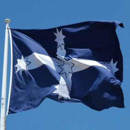Eureka Stockade Flag 90x150cm Southern Cross Australian Polyester Banner V528-BLUEEUREKAFLAG-50781