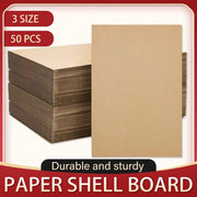 50pcs Corrugated Cardboard Sheets Express Carton Spacer Gasket Packing Material - 21x30cm V528-BOARD-50PCS-21-30-127776