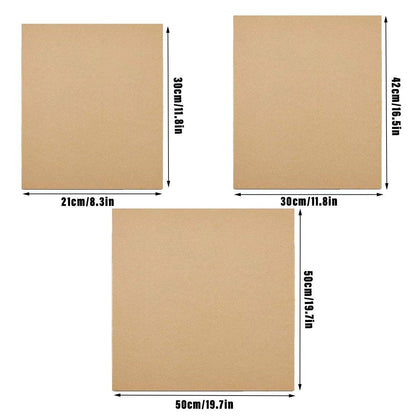50pcs Corrugated Cardboard Sheets Express Carton Spacer Gasket Packing Material - 21x30cm V528-BOARD-50PCS-21-30-127776