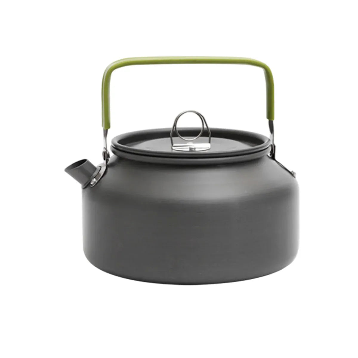1.2L Outdoor Teapot Camping Hiking Portable Aluminum Kettle Coffee Pot Travel V528-BOIL-A-KETTLE-GREEN-664699