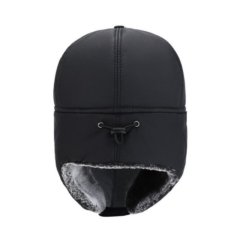 Winter 3 In 1 Thermal Fur Lined Trapper Bomber Hat With Ear Flap Face Mask Cap V528-BOMBERHAT-416987