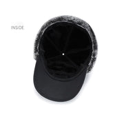 Winter 3 In 1 Thermal Fur Lined Trapper Bomber Hat With Ear Flap Face Mask Cap V528-BOMBERHAT-416987