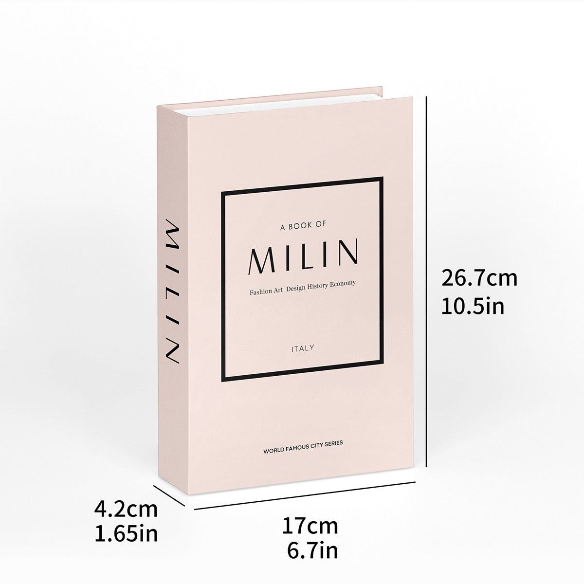 3 PCS Modern Decorative Books Set Foldable Fake Books for Display City Theme - A V528-BOOK-3PCS-748803