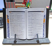 Portable Steel Book Stand Reading Desk Holder Tilt Adjustment Holder Bookstand V528-BOOKSTAND-BLACK-662468