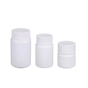 100pcs White Plastic Capsule Bottle Small Medicine Granule Packaging Container - 50ml V528-BOTTLE-100PCS-50ML-542858