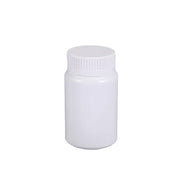 100pcs White Plastic Capsule Bottle Small Medicine Granule Packaging Container - 50ml V528-BOTTLE-100PCS-50ML-542858
