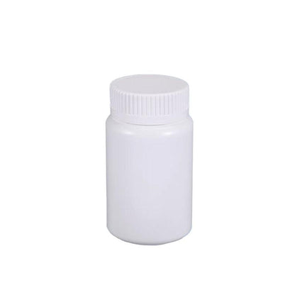 100pcs White Plastic Capsule Bottle Small Medicine Granule Packaging Container - 50ml V528-BOTTLE-100PCS-50ML-542858
