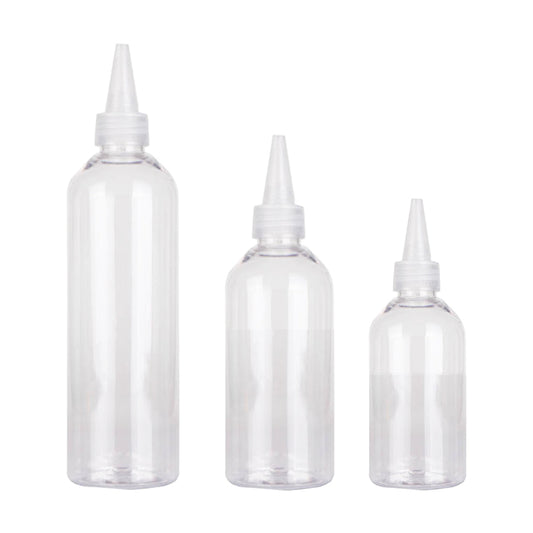 100pcs Needle Tip Plastic Bottles Transparent Squeeze Dispensing Bottle DIY Tool - 50ml V528-BOTTLE-100PCS-50ML-607474