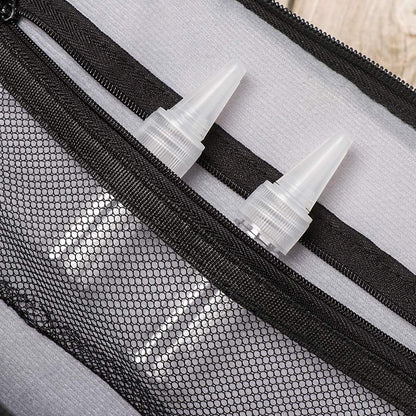 100pcs Needle Tip Plastic Bottles Transparent Squeeze Dispensing Bottle DIY Tool - 50ml V528-BOTTLE-100PCS-50ML-607474