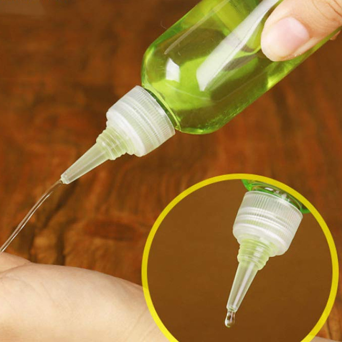 100pcs Needle Tip Plastic Bottles Transparent Squeeze Dispensing Bottle DIY Tool - 50ml V528-BOTTLE-100PCS-50ML-607474