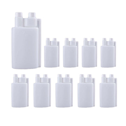 250-1000ml Plastic Twin Chamber Bottle with Tamper Evident Cap for Chemical Liquids - 10Pcs 1000ml V528-BOTTLE-10PCS-1000ML-485288