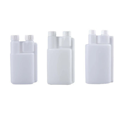 250-1000ml Plastic Twin Chamber Bottle with Tamper Evident Cap for Chemical Liquids - 10Pcs 500ml V528-BOTTLE-10PCS-500ML-331091