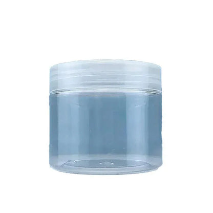 10pcs Transparent Wide Mouth Plastic Jars with Cap Skin Care Cream Containers - 50ml V528-BOTTLE-10PCS-TRANSPARENT-326523