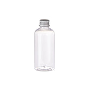 20pcs Brown Transparent Cosmetic Bottles with Aluminum Lids for Packaging - Transparent-200ml V528-BOTTLE-20PCS-TRANSPARENT-200ML-857142