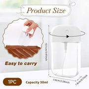1pc Portable Card Spray Bottle Refillable Travel Watering Can for Skincare V528-BOTTLE-50ML-404715