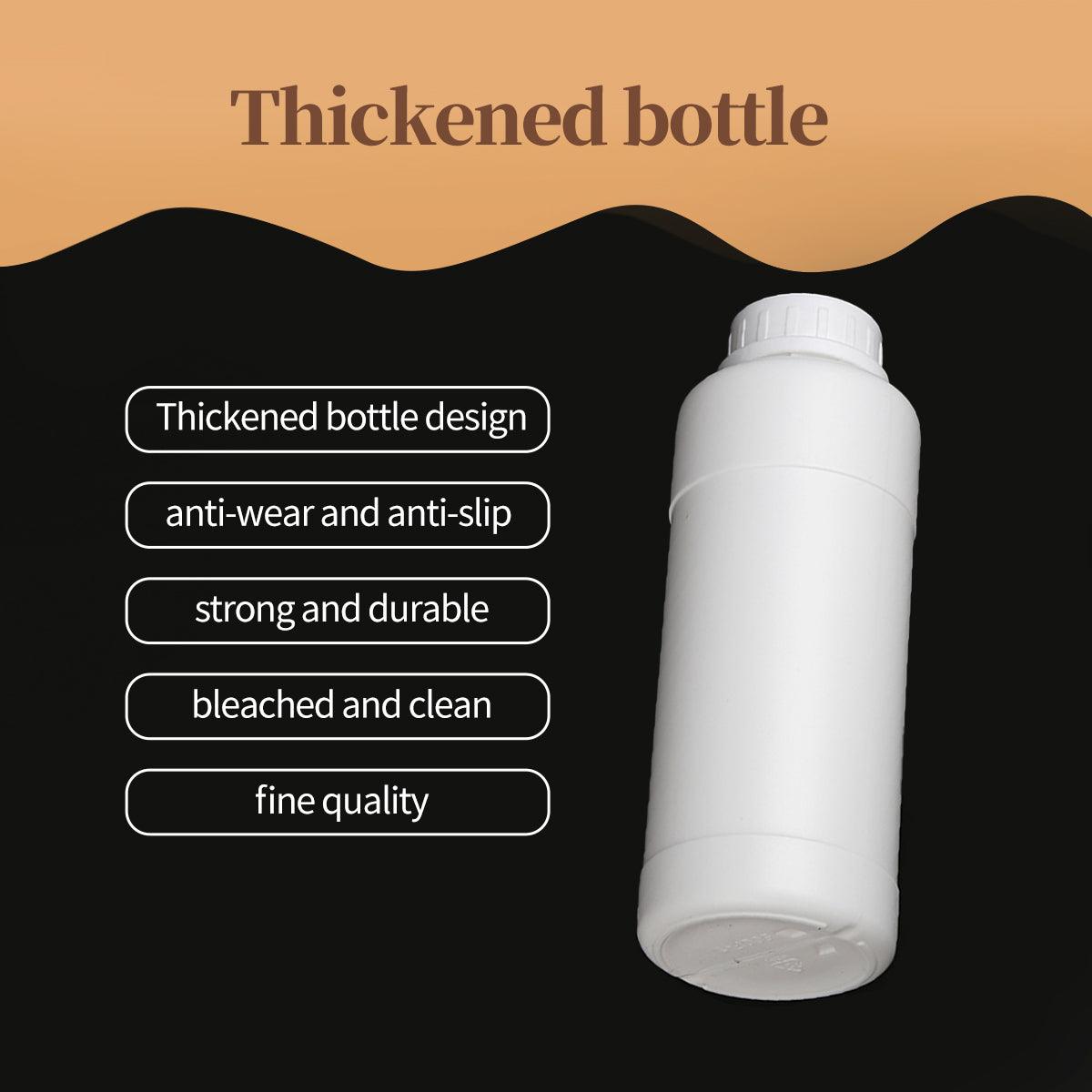 50pcs Chemical Bottle White Plastic Sample Reagent Bottles for Lab Storage - 200ml V528-BOTTLE-50PCS-200ML-812796