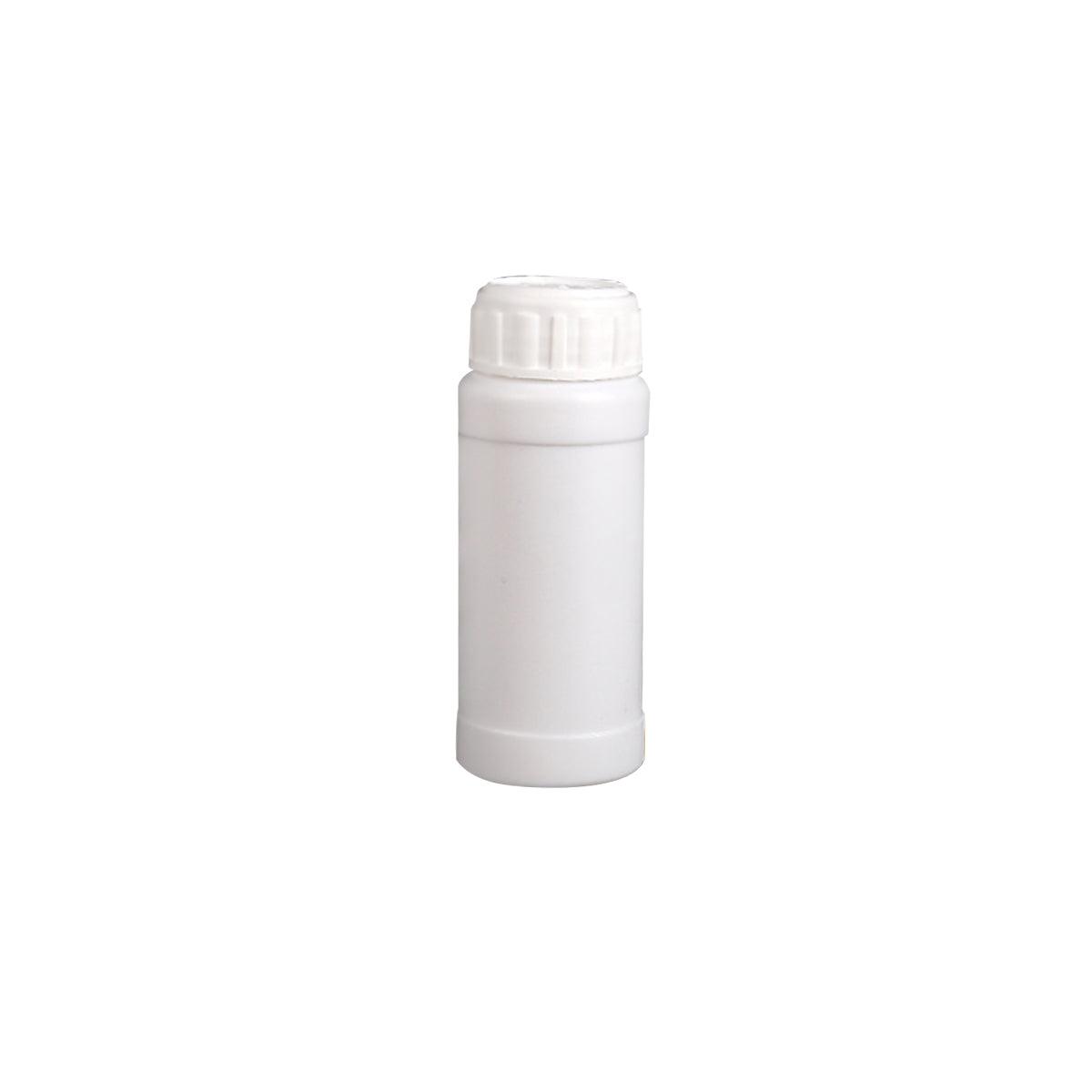 50pcs Chemical Bottle White Plastic Sample Reagent Bottles for Lab Storage - 200ml V528-BOTTLE-50PCS-200ML-812796