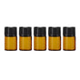 5pcs 2ml-5ml Amber Glass Orifice Reducer Bottles Sample Vial Dram Essential Oils - 2ml V528-BOTTLE-5PCS-2ML-574026