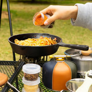 5PCS Outdoor Camping Spice Container Set Travel BBQ Seasoning Storage Box Use - Black V528-BOTTLE-5PCS-BLACK-225450