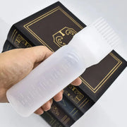 Hair Dry Cleaning Hair Bottle Combing Teeth Coloring Cream Scale Water Perm Potion Salon Tools V528-BOTTLE-COMB-WHITE-10PCS-519122
