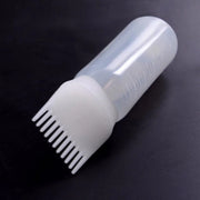 Hair Dry Cleaning Hair Bottle Combing Teeth Coloring Cream Scale Water Perm Potion Salon Tools V528-BOTTLE-COMB-WHITE-10PCS-519122