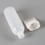 Hair Dry Cleaning Hair Bottle Combing Teeth Coloring Cream Scale Water Perm Potion Salon Tools V528-BOTTLE-COMB-WHITE-10PCS-519122