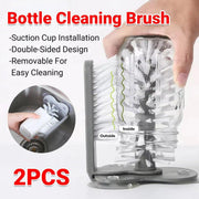 Sink Water Bottle Cleaning Brush Glass Cup Brush Suction Cup Brush Kitchen Tool V528-BOTTLE-SCRUBBER-2PCS-508112