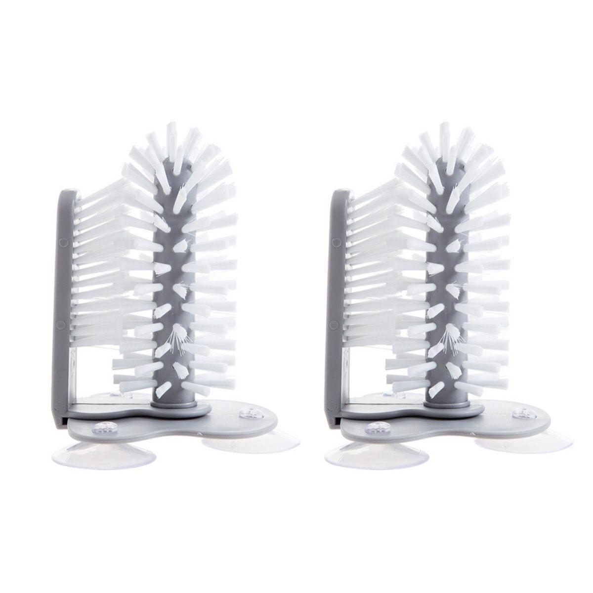 Sink Water Bottle Cleaning Brush Glass Cup Brush Suction Cup Brush Kitchen Tool V528-BOTTLE-SCRUBBER-2PCS-508112
