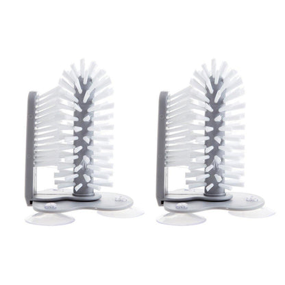 Sink Water Bottle Cleaning Brush Glass Cup Brush Suction Cup Brush Kitchen Tool V528-BOTTLE-SCRUBBER-2PCS-508112
