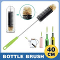 Long Bottle Cleaning Brush 40cm Nylon Wine Water Thermos Jar Scrubber V528-BOTTLEBRUSH-421430