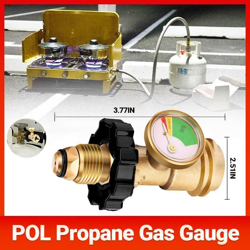 High Low Gas Pressure Gauge Level Indicator Pol Propane Lpg Bottle Cylinder Au V528-BOTTLECYLINDER-222594