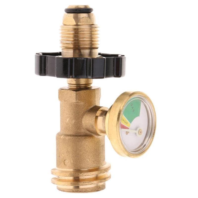High Low Gas Pressure Gauge Level Indicator Pol Propane Lpg Bottle Cylinder Au V528-BOTTLECYLINDER-222594