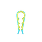 Silicone Jar Can Opener Multi-Purpose Lids Cap Arthritis Bottle Opener Easy Grip - Blue V528-BOTTLEOPENER-BLUE-89637