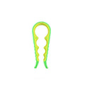 Silicone Jar Can Opener Multi-Purpose Lids Cap Arthritis Bottle Opener Easy Grip - Green V528-BOTTLEOPENER-GREEN-22300