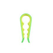 Silicone Jar Can Opener Multi-Purpose Lids Cap Arthritis Bottle Opener Easy Grip - Green V528-BOTTLEOPENER-GREEN-22300