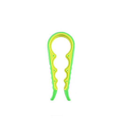 Silicone Jar Can Opener Multi-Purpose Lids Cap Arthritis Bottle Opener Easy Grip - Green V528-BOTTLEOPENER-GREEN-22300