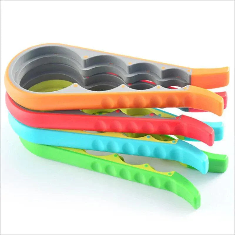 Silicone Jar Can Opener Multi-Purpose Lids Cap Arthritis Bottle Opener Easy Grip - Green V528-BOTTLEOPENER-GREEN-22300