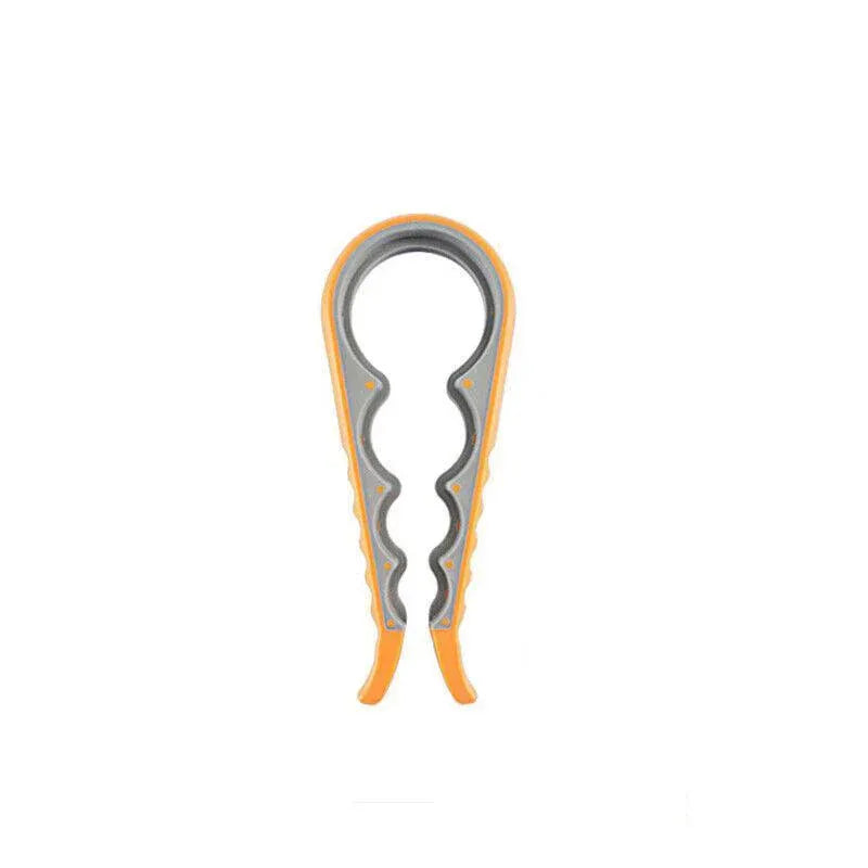 Silicone Jar Can Opener Multi-Purpose Lids Cap Arthritis Bottle Opener Easy Grip - Orange V528-BOTTLEOPENER-ORANGE-57849