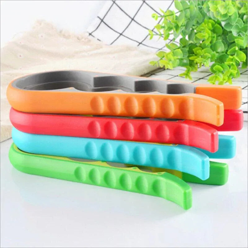 Silicone Jar Can Opener Multi-Purpose Lids Cap Arthritis Bottle Opener Easy Grip - Orange V528-BOTTLEOPENER-ORANGE-57849