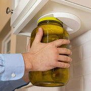 Under Cabinet Jar Opener Undermount Multipurpose Lid Gripper Bottle Opener Tools V528-BOTTLEOPENER-WHITE-5422236