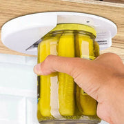 Under Cabinet Jar Opener Undermount Multipurpose Lid Gripper Bottle Opener Tools V528-BOTTLEOPENER-WHITE-5422236