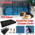 Waterproof Small Pet Crate Sump Cover Dirt Resistant Mat Easy to Clean Protector - Blue V528-BOTTOM-COVER-BLUE-371300
