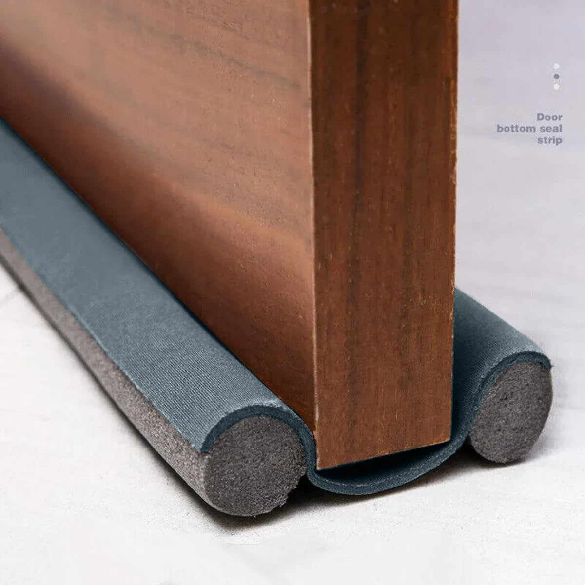 Door Bottom Seal Draft Stopper Guard Threshold Sealing Strip Wind Dust Protector - Brown V528-BOTTOMSEALING-BROWN-701185