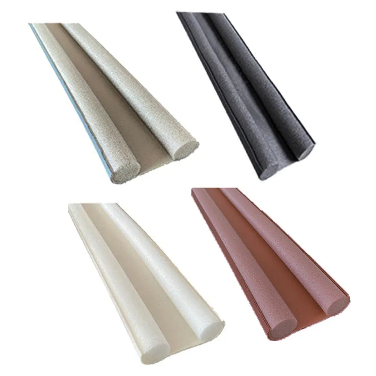 Door Bottom Seal Draft Stopper Guard Threshold Sealing Strip Wind Dust Protector - Grey V528-BOTTOMSEALING-GREY-726209