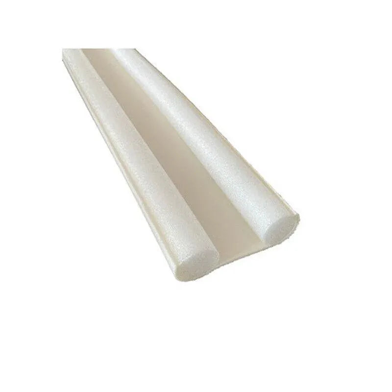 Door Bottom Seal Draft Stopper Guard Threshold Sealing Strip Wind Dust Protector - White V528-BOTTOMSEALING-WHITE-118274